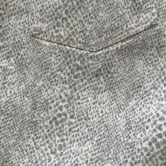 Gorgeous WHBM Grey Leopard Skinny Crop Jeans/Pants 8 - Picture 4 of 7